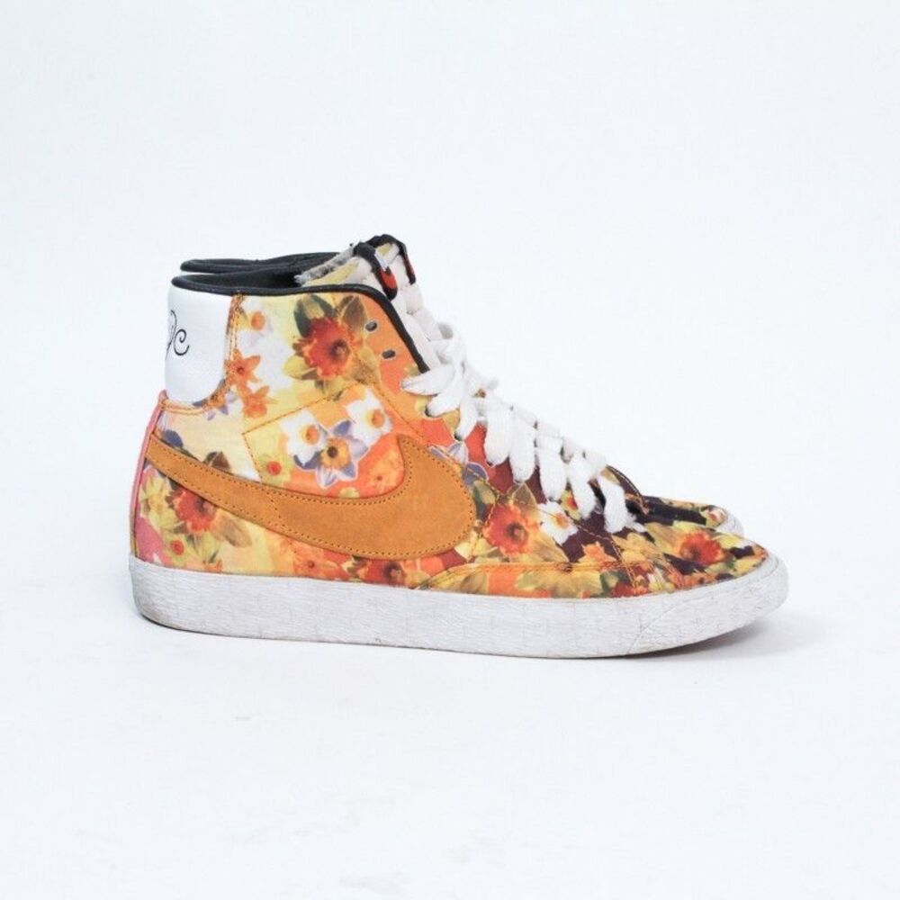 Nike Blazer Mid Premium Vintage QS NYC City Floral Pack SZ 6 Kumquat 638322-901